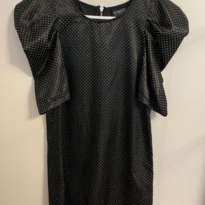 Soaked in Luxury retro 80’s shift dress XS